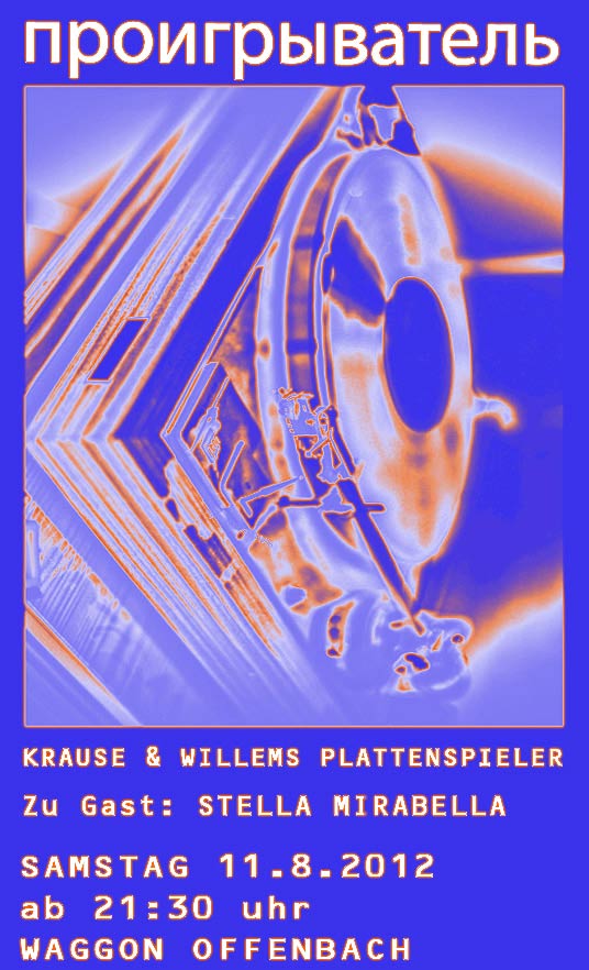 plattenspieler august 12