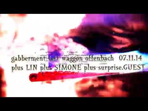 gabberment animated flyer 07.11.2014 live @ waggon/offenbach