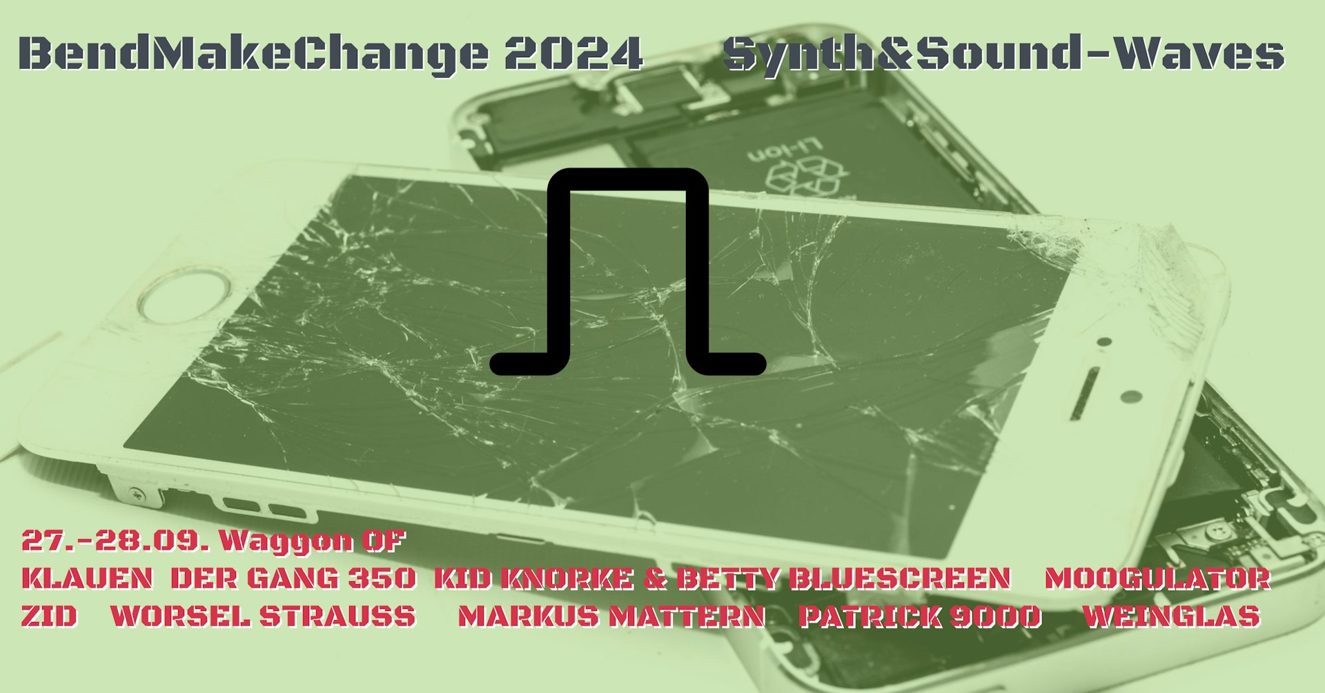 Mehr über den Artikel erfahren Freitag 27.9. – Sonntag 29.9.2024 – BendMakeChange 2024